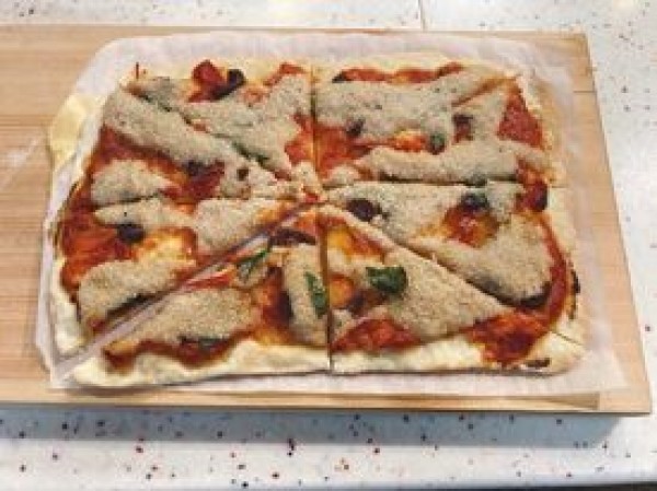 【未来食スクールシーズンマスターコース】お家で生地から手作りできるもちアワピザにみんな感動！サムネイル
